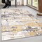 World Rug Gallery Vintage Modern Abstract Yellow/Gray/Ivory Area Rug 5'x7' 2057YELLOW5X7 - alternate 10